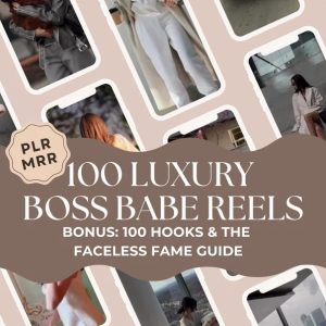 100 Luxury Boss Babe Reels Bundle - Image 1